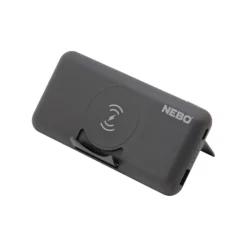 NEBO Powerbank, 10000 mAh, trådløs, sort