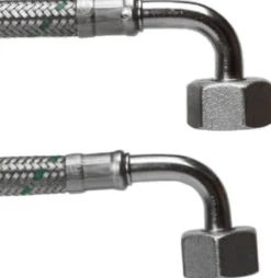 NEOFLEX® tilslutningsslange, rustfri flet, ½