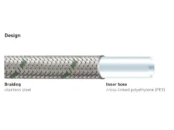 NEOFLEX® tilslutningsslange, Ø10 mm x M10x1,0, 500 mm - NEOPERL