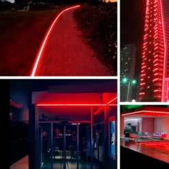 Neon COB strip, vandtæt, 230V, IP67, 288 LED, 11,5W/meter