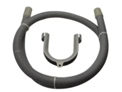 Neoperl afløbsslange, 19 mm x 22 mm, 1,5 meter, PVC, grå