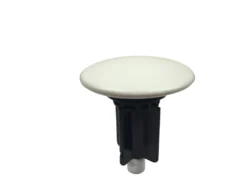 Nico prop, mat hvid porcelæn