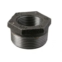 Nippelmuffe, Sort, 1 1/2 x 3/4