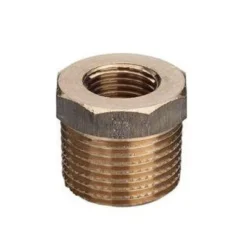 Nippelmuffe, 1" x 3/4", rødgods