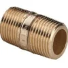 Nippelrør 1" x 100 mm, rødgods