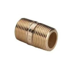 Nippelrør 3/4" x 60 mm, Rødgods Silicium Bronze, DVGW