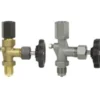 Nåleventil 910.11 DIN 16271 Form A, G1/2 muffe (LH-RH union) - Nippel, testtilslutning