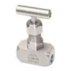 Nåleventil, indv. BSPP, rustfri, G1/8, DN: 3 mm, PN: 400 bar