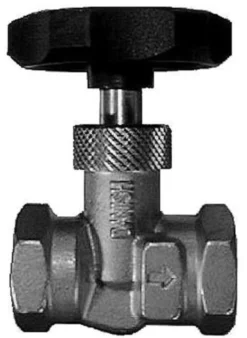 Nåleventil, 1/4'' muffe/muffe, metal