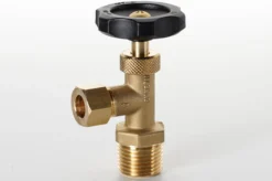 Nåleventil vinkelløbende, 10 mm x 1/2 klemring