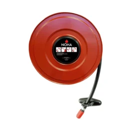 NOHA slangevinde type 1, 30 m x 25 mm slange, Ø600 x 230 mm, rød