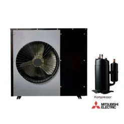 Nordic One luft til vand varmepumpe 7kW - monoblock