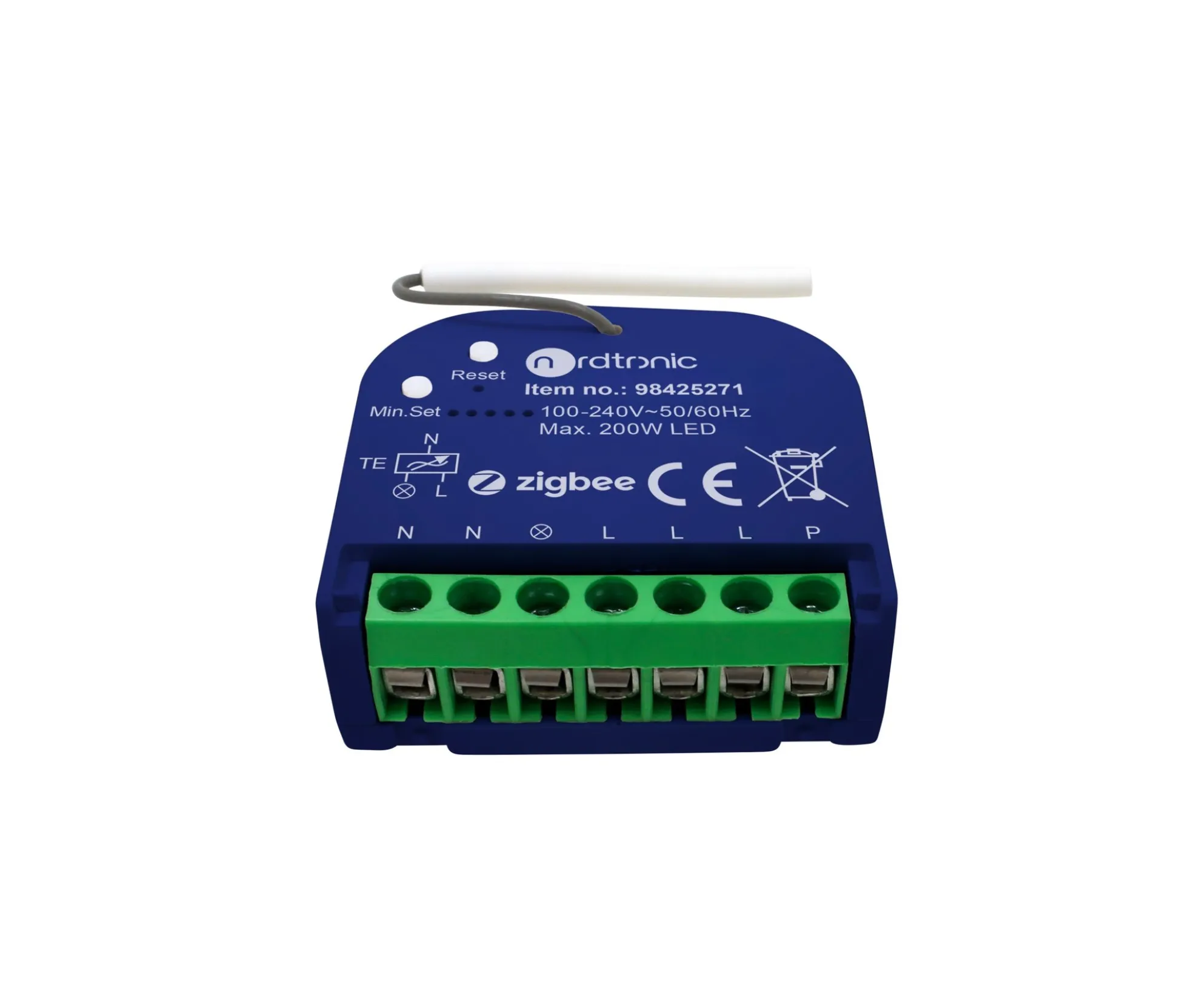 Nordtronic Box Dimmer G2, Zigbee lysdæmper til indbygning