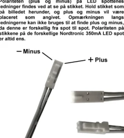 Nordtronic Gabriella, møbelspot, 4W / 90° / CRI85 / dæmpbar