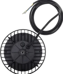 Nordtronic Highbay, 100W, 14.000lm, Ø218, mat sort, inkl. lyskilde og 2 meter kabel - ECOtech