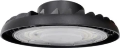 Nordtronic Highbay, 200W, 28.000lm, Ø290, mat sort, inkl. lyskilde og 2 meter kabel - ECOtech