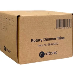 Nordtronic Rotary Dimmer, LED drejelysdæmper, 150W, til LK FUGA, hvid