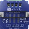 Nordtronic Rotary Dimmer Zigbee, LED drejelysdæmper til LK FUGA, 150W, Philips Hue, Homey, hvid