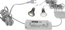 Nordtronic Viola Mini, lille LED-spot til indbygning, 2W / 30° / 2700K / dæmpbar