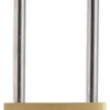 Nortec hængelås, 40 mm, høj bøjle (udgået)