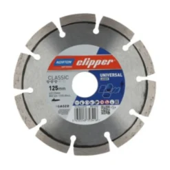 Norton Diamantklinge classic laser, 125x2,3x22,23 mm, til bygningsmaterialer