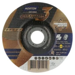 Norton Skæreskive 125x0,8x22,23mm NQ60ZZ-T42 NOR-Quantum3, god til stål & rustfrit stål