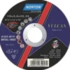 Norton Vulcan skæreskive, 115x1,6x22,2 mm, A46T-Bf Inox 41