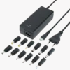 Notebook charger, 15-20 V, 6 A, 90 W, 12 tips, black