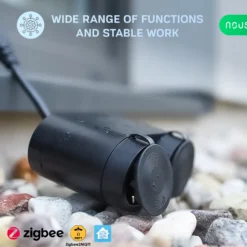 Nous A4Z Dobbelt Outdoor Smart Plug, IP44, Zigbee