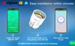 Nous A1Z Smart Plug, Zigbee 3.0