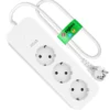 Nous A11Z Smart Zigbee Power Strip, stikdåse m. 3 udtag