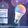 NOUS P3 E27 Smart Pære, RGB, 810lm, Matter