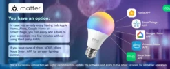 NOUS P3 E27 Smart Pære, RGB, 810lm, Matter