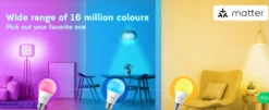 NOUS P3 E27 Smart Pære, RGB, 810lm, Matter