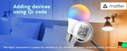NOUS P3 E27 Smart Pære, RGB, 810lm, Matter