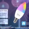 NOUS P4 E14 Smart Pære, RGB, 470lm, 4,5W, Matter