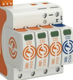 OBO Bettermann V50-3+NPE+FS-280, kombiafleder type 1+2