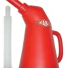 Oliemål, 2 liter, rød, med flextud - KABI