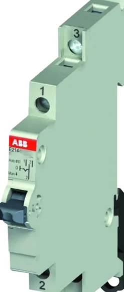 Omskifter E214-16-101, 16A, 250V AC, 9mm, I-0-II