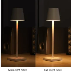 Opladelig LED bordlampe Inde/udendørs, dæmpbar, 3W, 80lm