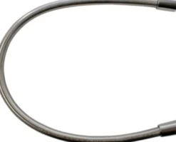 Oras Hydra bruseslange, 700 mm, satin, krom