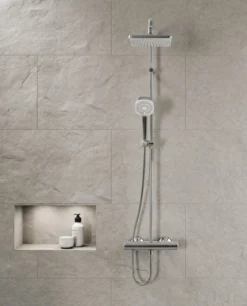 Oras Nova Style Rain brusesystem, krom