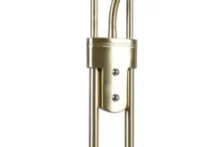Orson LED gulvlampe, messing