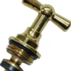Overdel med t-greb til stopventil, 3/4"
