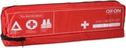 OX-ON 3 in 1 Safety kit Comfort, advarselstrekant, sikkerhedsvest, førstehjælpssæt