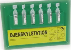 OX-ON øjenskylstation, komplet, 6 x 30 ml flasker