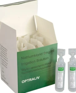OX-ON refill til øjenskyllestation, 20 x 30 ml