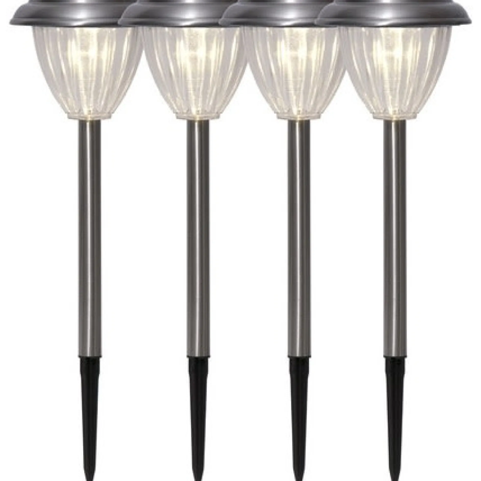 Palma solcellelamper, 4-pak - Star Trading