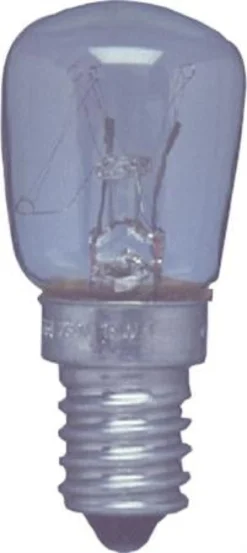Parfumelampe 25W, 230V, E14, Mat, 55mm Længde, 26mm Diameter