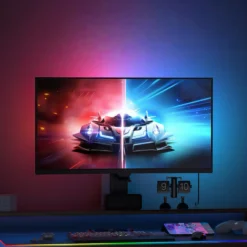 PC Sync LED strip, PC-baggrundsbelysning, RGBIC, USB, 60 LED/m, 10W/m